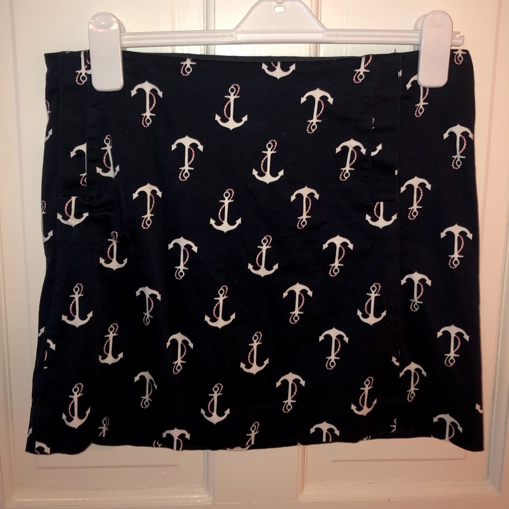 J. Crew Nautical Skirt, size 6.